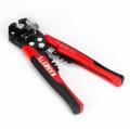 Wire Striper Multifunctional Automatic And Self Adjusting Pliers For Cable Cut Crimp High Precision Automatic Hand Tool Crimper Cable Cutter Electrician Repair Tools Automatic Wire Cutter 5 in 1, and Self Adjusting Wire Striper | Cutter | Crimper, 8 Inch. 