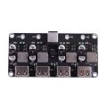 4 Channel USB QC3.0 QC2.0 DC-DC Buck Converter Charging Step Down Module 6-32V 9V 12V 24V to Fast Quick Charger Circuit Board 3V 5V 12V. 