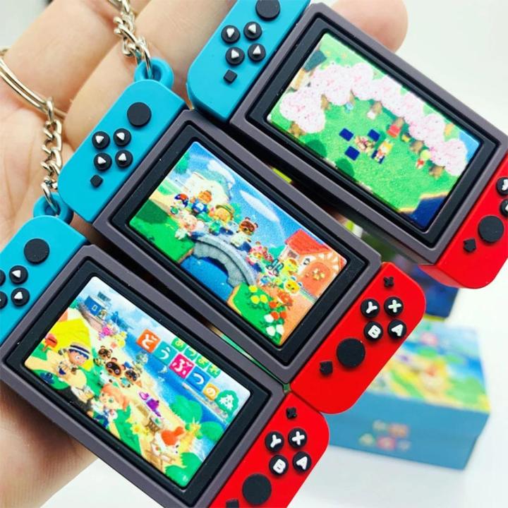 Nintendo Switch Car Keyring  Fashion Soft Rubber PVC Key Chains