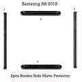 2pcs Samsung Galaxy A8 2018 Complete all Sides Border Matte Protector For Samsung Galaxy A8 2018. 