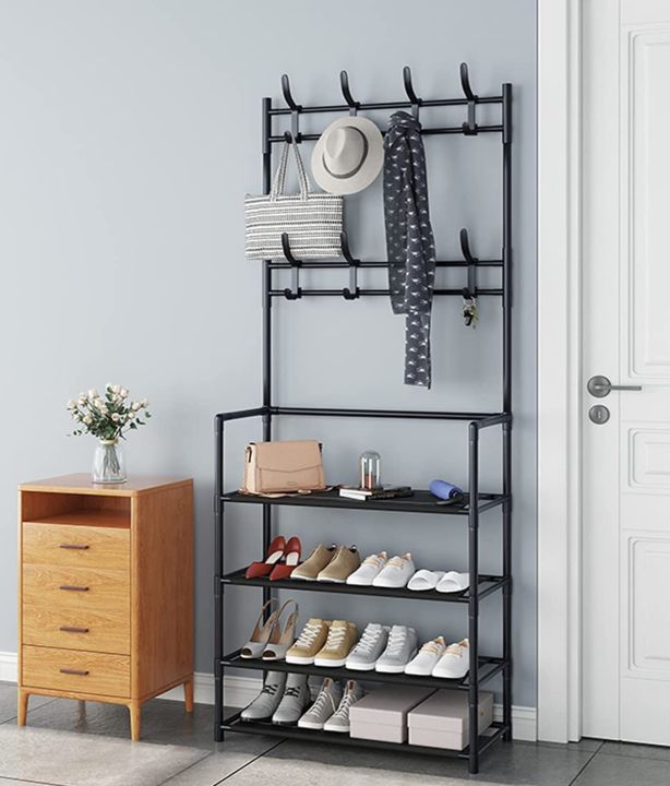 Multifunctional%204%20Layers%20Shoe%20&%20Coat%20Rack,%20Metal%20Storage%20Rack%20-%20Image%202