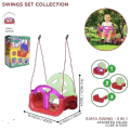 3-in-1 Baby Swing Chair Set Adjustable Baby Swings, Playground Jhola Game, Babies Musical Sound Jhula, Indoor & Outdoor Toys For Boy's & Girl's, Kid's Best Gift. 