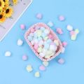 Julystar 100pcs Pure Cotton Balls Extra Soft 100% Pure/Hygienic Absorbent Cotton Colored Cotton Balls Makeup Cotton Balls Degreasing Cotton Ball for Face Cleansing & Makeup Removal Beauty Salon Home Use Face Cotton Ball. 