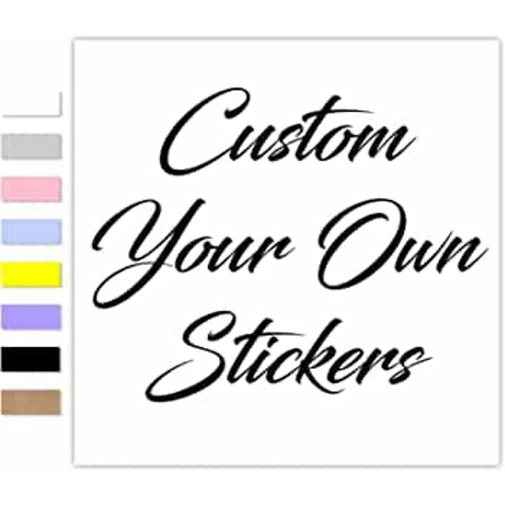 Custom Stickers - Journal Stickers for mobile back, Laptop, dairy and for decorating your stuff and making them look more attractive Your Logo Stickers Is Here