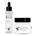 (Pack of 2) WBM Whitening Skin Care Set | Dark Spot Serum & Whitening Face Cream | Brightening & Restore Formula. 