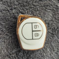 Suzuki Alto / Wagon R / CULTUS Remote key  TPU cover White-Gold  1piece. 