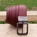 Double Sided Dotted Dress Leather Belt For Men. 