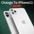 iPhone X / XS to 11 PRO Back Camera Converter Sheet Slim - High Quality Lens Upgrade Camera Lens Converter. 
