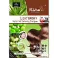 Rivon - Professional Hair color Box (Pack of 12 - Medium Brown). 