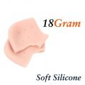 1 Pair Squishy Soft Silicone Moisturizing Heel Socks Feet Skin Care Anti Crack Control Foot Protecto ... 