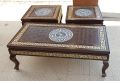 Center Table Sets in wood. 