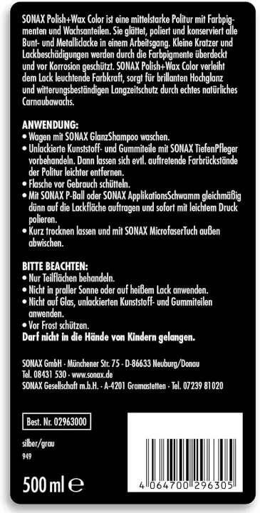Sonax%20%20Silver,Grey,Gris%20Polish%20and%20Wax%20500ml%20For%20Cars%20-%20Image%202