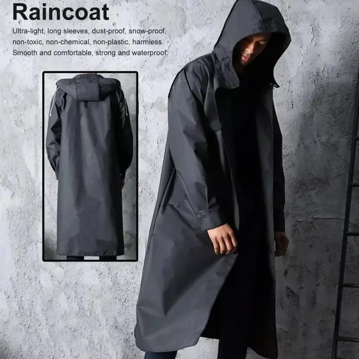 New%20Fashion%20Waterproof%20Raincoat%20Barsati%20Men%20Women%20Adults%20Outdoor%20Long%20Rain%20Coat%20Hooded%20Coats%20For%20Travel%20Climbing%20Cycling%20with%20Cap%20&%20Zip%20-%20Image%203