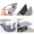 Drink Cup Holder Table Side Water Cup Shelf Office Desktop Computer Desk Fixed Cup Holder Desk Storage Clip Durable Easy Install Easy to Use. 