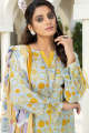 Tsc-09 - Safwa Trendy Doria Viscose Collection Vol 01 3 Piece Unstitched Suit For Women / Unstitched Fabric For Women. 