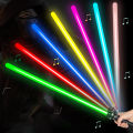 Glowing Lightsaber Sound Effect Super Hero Cosplay Lightsaber Outdoor LED Toy. 