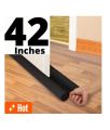 Special Door Dust Stoppers Cooling and Heating Saver Draft - Insect - Air Stopper - Under Bottom Seal Protector - Twin Guard For Doors and Windows 18 19 20 21  22 23 24 25 26 27 28 29 30 31 32 33 34 35 36 37 38 39 40 41 42 43 44 45 to 56 inches. 