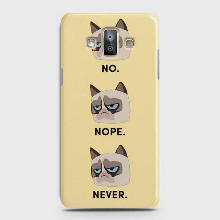 Samsung J7 Duo (2018) Cover - SkinLee HQ Hard Case - No Never Nope - SKINLEE-625-1-343-180