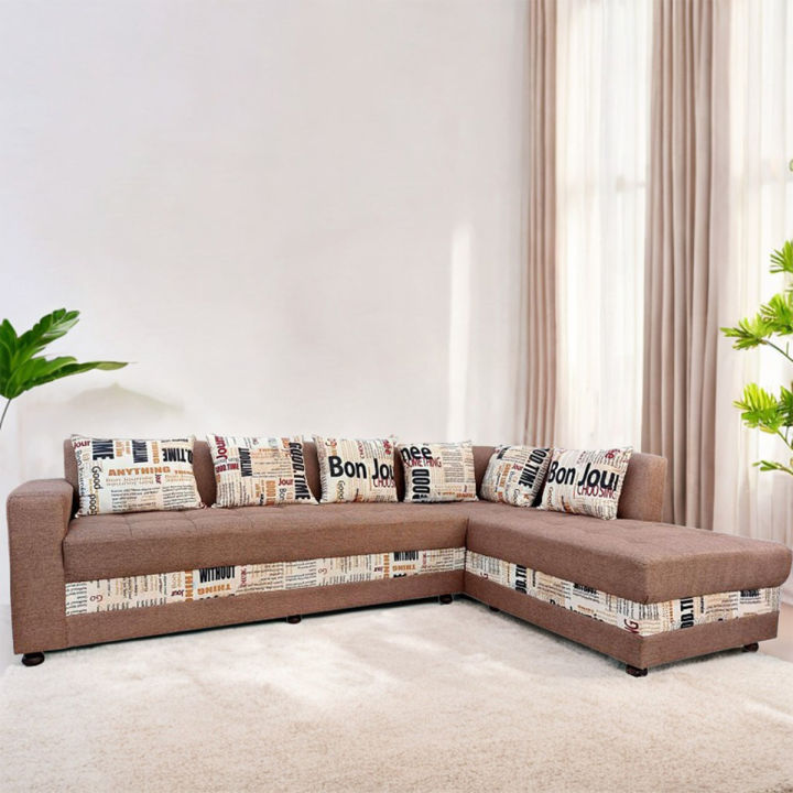 New L Shape 6 Seater Sofa Set / Modern Sofa / L Shape Sofa / 6 Seater Sofa / Furniture Sofa