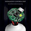 (Pack Of 2/5) Torch Light Emergency Light Controller And Battery Charging Module (With Connected Wires). 
