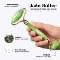 Facial Massager Jade Roller & Gua Sha Stone Set with Box , 100% Real & Natural Jade Roller Facial Massager , Skin Care Anti Aging Facial Roller, Original Jade Roller. 