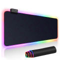 Energy - ENRG RGB Gaming Mousepad XL Size (800×300×4mm) Soft Cloth Non-Slip Rubber Base With 14 Spectrum Mode For Pro Gamers PC Laptop Setup. 