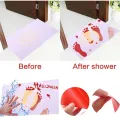 Halloween Gifts Blood Bath Mat Color Changing Sheet Turns Red Wet Horror Bloody Footprints Shower Carpet Bathroom Non-slip Rug. 