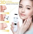 Misiki Facial Scrubber Spatula 4 Functional Modes Blackhead Remover for Facial Skin Cleaning USB Rechargeable. 