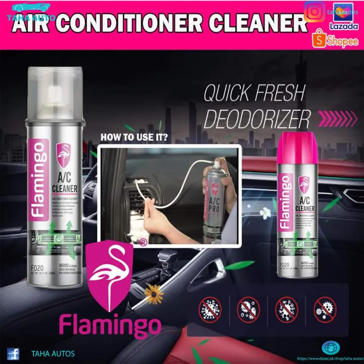 Flamingo%20Car%20A/C%20Pro%20Air%20Conditioner%20Foam%20Cleaner%20-%20500ml%20-%20Image%202
