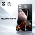 SmartDevil Borderless Screen Protector for iPhone 16 pro Max 16 15 pro Max 15 plus HD Clear Privacy Tempered Glass. 