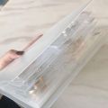 PVC Clear Jewelry Zipper Bag,Jewelry Earring Storage Book,(84 Cells). 