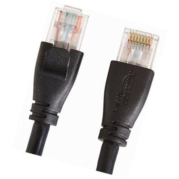 Amazon Basics RJ 45 Cat - 6 Ethernet Patch Cable - 14 Feet (4.3 Meters)