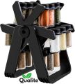 Spice Rack Organizer For Kitchen 360° Rotating Spice Rack For Masala Jars Multifunctional Spice Seasoning Jar With Stand Jars Bottles Glass & Boxes. 