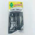 LITTLE TREES Car Air Freshener Vent Wrap -Black Ice-. 