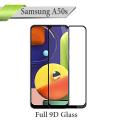 Samsung Galaxy A50s Full Black 9D|5D|6D|10D|11D|21D Tempered Glass Screen Protector Full Glue Edge To Edge For Samsung Galaxy A50s. 
