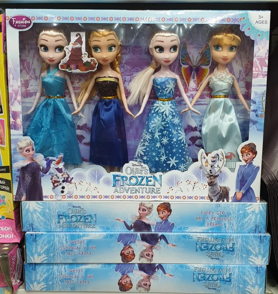 High Quality Frozen Elsa Doll Girls Toys Fever Princess