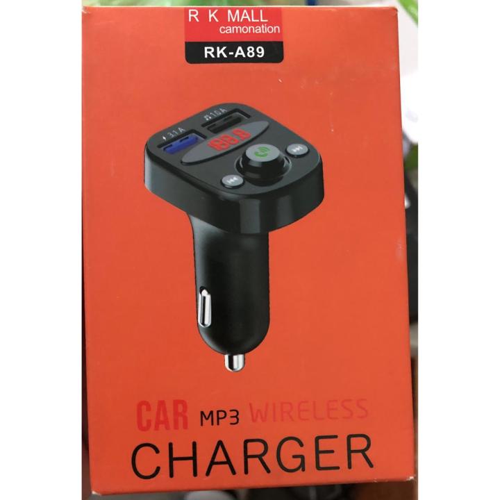 car mp3 player bluetooth with charger