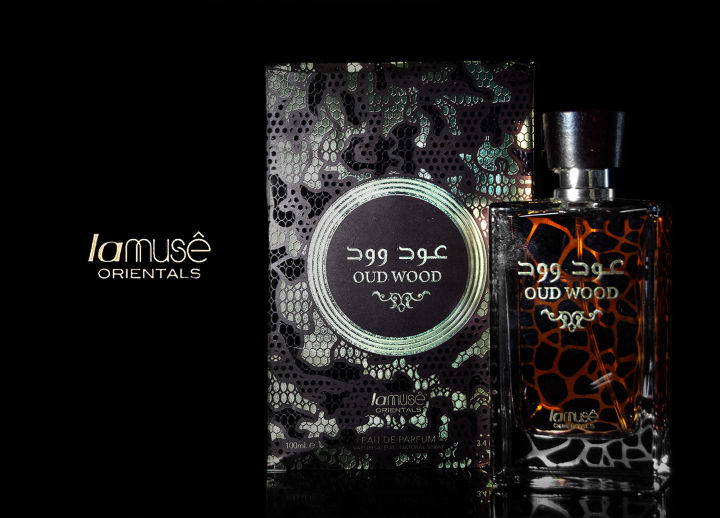 LAMUSE by Lattafa Oud Wood EDP 100ml Fragrance Oil