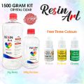 Imported Resin Art 1.5Kg Set with Free Colors.. 