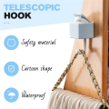 4 PCS Creative Adhesive Coat Hook Cute Cat Key Holder Hook for Coat, Scarf, Hat, Towel, Key, Pet Hooks. 