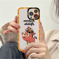 【Dislikelike】Disney The Lion King phone case for iPhone 11 12 13 mini pro Max 14 Pro Max case shell. 