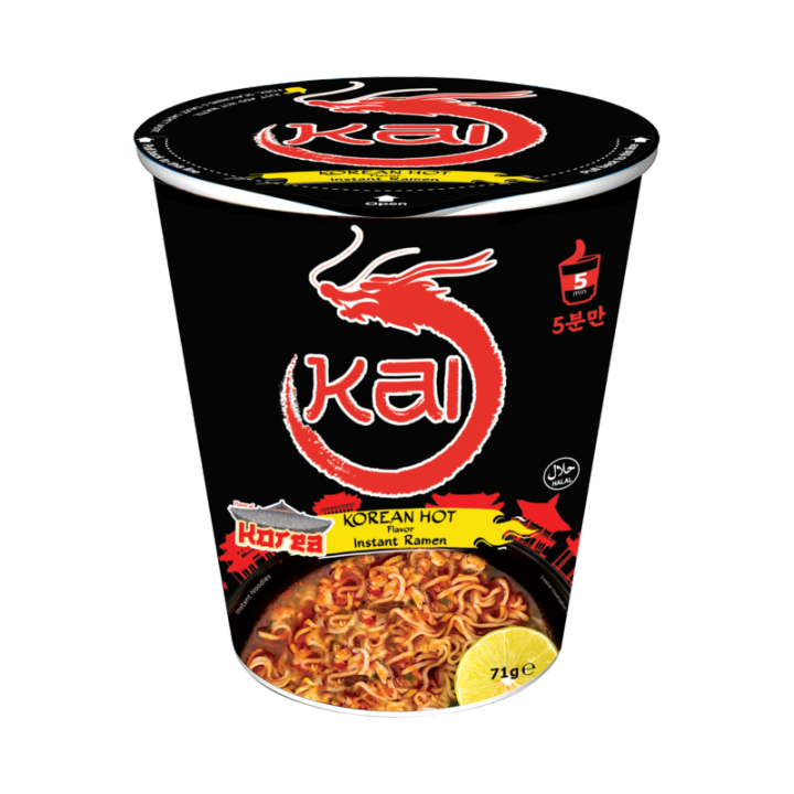 Kai Noodles Hot Korean Cup 71GM
