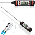 TP101 Digital Meat Thermometer for Cooking-Digital liquid Thermometer-Heat Gauge Thermometer For Oven Baked Barbeque BBQ And Fried Food Temperature-. 