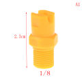 Plastic Vee Jet Flat Fan Spray Nozzle 1/8" 1/4" 3/8" 1/2" Industrial Cleaning SEVICH. 