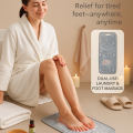 2-in-1 Silicone Washboard & Foot Pain Massager – Portable, Non-Slip, Multi-Use Laundry Mat with Suction Cups for Hand Washing Clothes & Relaxing Feet Massage at Home/Travel. 