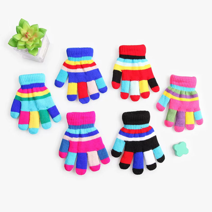 Kids Winter Gloves for Boys and Girls, Soft and Warm Mittens for 0-3 Years, Thick Knitted Material, Cozy Full Finger Design, Elastic Fit, Suitable for Toddlers, Cute and Colorful Winter Accessories, Gloves Baby, Dastany, Best Gift Baby ASMA GARMENTS LFB