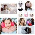 Adjustable winter Warm Furry Ear Muffs Comfy Soft Snow Outdoor Winter comfortable Earmuff Ear Cover. 