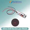 650nm 5mW Red Dot Line Cross Laser Module Head Glass Lens Adjustable Laser Diode Head Industrial Class. 
