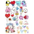 KPOP BTS BANGTAN BOYS BT21 STICKER. 