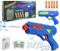 Blow Gun Toy 2 in 1 Water Balls and Soft Bullets Blowing Gun Toy. 